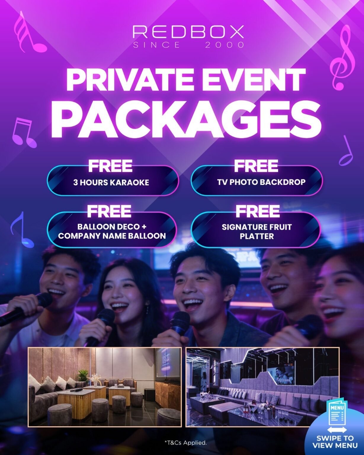 Private Event Packages 2026 - Red Box Karaoke Malaysia